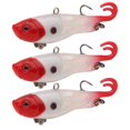 thumbnail image 2 of 3 uds doble cola cebo suave simulación Artificial realista señuelo para pesca en hielo Tackle2 # YUNYI BRAND  Deportes, 2 of 8