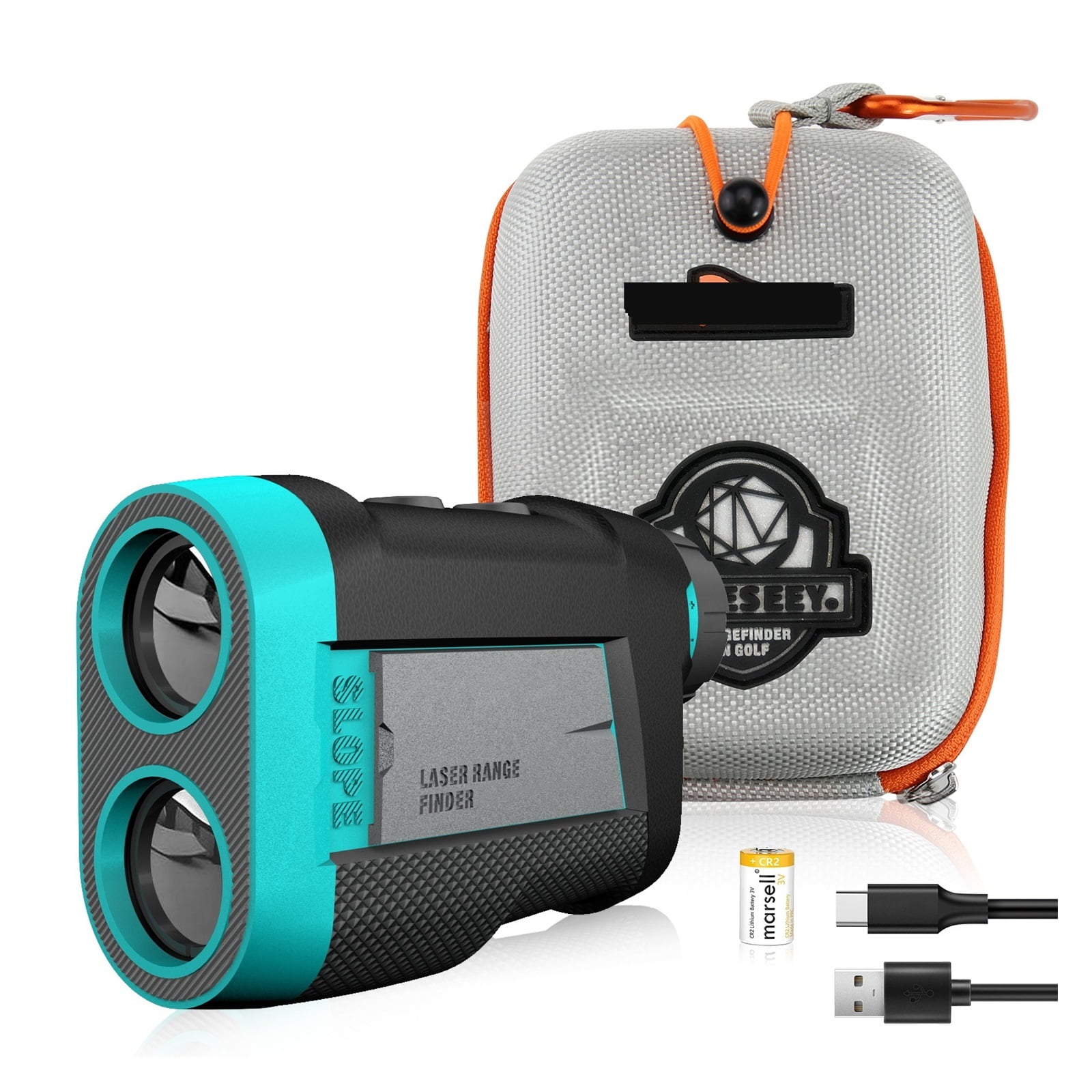 PF260 Golf Distance Meter 600M Rangefinder With Slope,Vibration,Magnetic,Rechargeable