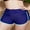 Blue, variant on BeautyIn Blue Hight Waisted Swim Shorts Plus Size Large Board Shorts