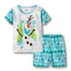 thumbnail image 4 of Disney-Conjunto de ropa de Frozen Elsa para niños, pijamas Kawaii para bebés, camiseta para niños, pantalones cortos, trajes, ropa de algodón, regalo, novedad de verano, 4 of 5