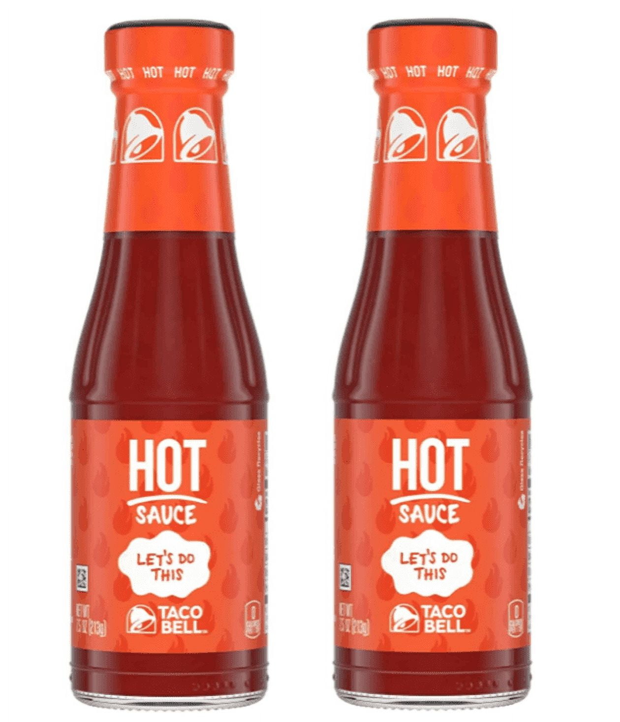 Taco Bell Hot Sauce, 7.5 Oz Bottle - Walmart.com