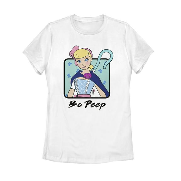 Women's Toy Story Bo Peep Frame Graphic Tee White 2X Large