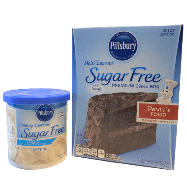Pillsbury Sugar Free Premium Devil's Food Cake Mix and Sugar Free