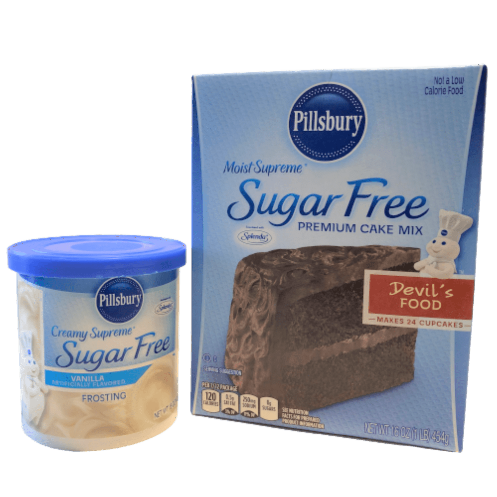 Pillsbury Sugar Free Premium Devil's Food Cake Mix and Sugar Free