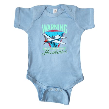 

Inktastic Funny Aerobatics Gift Baby Boy or Baby Girl Bodysuit
