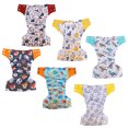 thumbnail image 3 of Pañal De Bolsillo De Tela Para Bebé, Pañal De Bebé Reutilizable Lavable A Prueba De Agua Para Niños De 0 A 2 Años YLSHRF Baby Cloth Pocket Diaper, 3 of 8