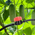 thumbnail image 3 of 50Pcs 1/4 Inch Barbed Shut Off Valve Drip Irrigation Tubing Coupling for, 3 of 7