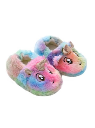 Pastel Unicorn Shoes Rainbow Baby Moccasins Baby Slippers -  Denmark
