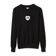 thumbnail image 2 of Banks Journal CHARCOAL Heart Instarsia Sweater, US X-Large, 2 of 2
