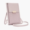 thumbnail image 5 of breaise PU Leather Small Crossbody Phone Bag,Phone Shoulder Bag,Zipper Shoulder Bag Wallet Purse Pocket, 5 of 9
