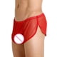 thumbnail image 4 of WILLBEST Calzoncillos Cortos Informales para Hombre, Ropa Interior Sexy, de Malla Transpirable, Transparentes, con Abertura Grande, 4 of 8