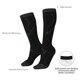 thumbnail image 4 of Fotbe Black Marble Calcetas Divertidas Estampadas para Hombre y Mujer, Calcetas de Algodón hasta la Rodilla para Caminar, Correr, Enfermería y Embarazo, 4 of 6