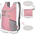 thumbnail image 3 of G4Free Lightweight Packable Hiking Backpack for Men Women Small Hiking Daypacks Foldable Shoulder Pack Casual Outdoor Bag 11L, 3 of 8