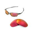 thumbnail image 5 of Walleva Fire Red Replacement Lenses for Oakley Juliet Sunglasses, 5 of 6