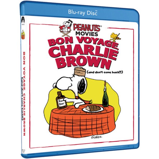 Bon Voyage Charlie Brown And Dont Come Back Blu Ray