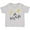 AC-Heather Grey, variant on Inktastic Oh Holy Night Christmas Nativity with Yellow Stars Boys or Girls Baby T-Shirt