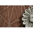 thumbnail image 3 of Furnish My Place Geometrical Pattern Indoor/Outdoor Refine Rust Rug, Abstract Area Rug, Doorway Mat, Contemporary Rug for Living Room, Entryway, Made in USA, 2' Octagon - Set of 20, 3 of 5