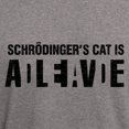 thumbnail image 3 of CafePress - Schrodinger's Cat Is Dead / Alive. T Shirt - Men's Fitted T-Shirt, 3 of 4
