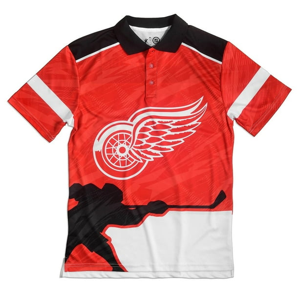 Polo Thématique Detroit Red Wings NHL - Klew