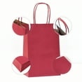 Red Gift Bags 12 Pack Small Gift Bags with Handle. Great for Christmas