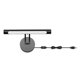 thumbnail image 1 of Lámpara frontal de espejo Irfora D C5V 25CM / 9.8Inch LED Aplique Lámpara de pared Espejo de baño Accesorio de luz Control de luz sensible / Brillo regulable continuo ajustable / Cambio de temperatura Irfora Lámpara frontal de espejo, 1 of 7