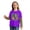 Dark Purple, variant on KKBOTIVE Kids Mardi Gras Outfit Casual Striped Long Sleeve Shirt Round Neck Tops for Boys Girls Daily Festive Tees Pullover, Black Size: 11-12 Years