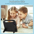 thumbnail image 6 of BMOUO Kids Case for onn 11" Core Tablet 2026 Model, Lightweight Foldable Kickstand Shockproof Handle Design Case for onn 11 Inch 2026, Black, 6 of 6