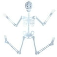 thumbnail image 5 of Life Size Skeleton 3 ft Luminous Halloween Skeleton Life Size Skeleton Poseable, 5 of 10