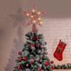 thumbnail image 5 of Adorno de árbol de Navidad brillante con luces LED, copa de árbol de estrella iluminada de 10 pulgadas para interiores y exteriores, 5 of 5