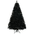 thumbnail image 3 of 8FT Pre-Lit Black Artificial Christmas Tree with 550 Warm White LEDs, 8 Lighting Modes, Remote Control, Perfect for Holiday Décor, 3 of 8