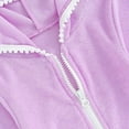 thumbnail image 5 of Toddler Swimsuit Boy Rash Guard Girls Swim Cover Up Kids Swimsuit Coverup Terry Zip-Up Beach Bathing Suit Wraps with Sunglasses Coverup Terry Beach Pool Clothes, 5 of 5