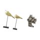 thumbnail image 5 of Figuras modernas de madera de pájaro y búho para escritorio, dormitorio, entrada, sala de estar, oficina, armario, decoración de mesa interior., 5 of 8
