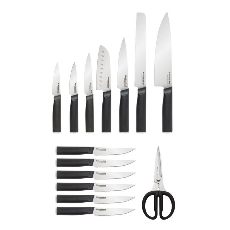 KitchenAid's 16-piece Knife Set w/ built-in sharpener at $56 (Reg. up to  $170)