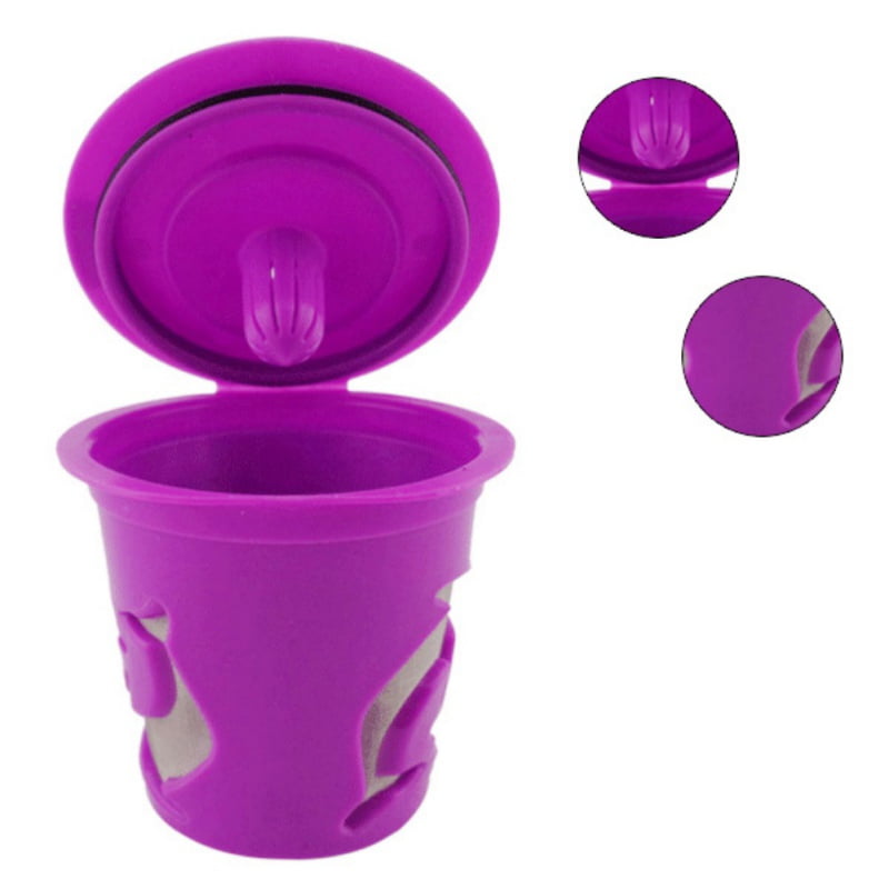 3PCS Reusable KCup K Carafe Coffee Filter Pod Fits Keurig 2.0 or 1.0