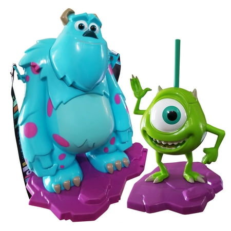 disney pixar fest monsters inc sulley bucket and mike wazowski