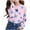 Pink, variant on Toddler Girls Cute Long Sleeve Shirts Kids Loose Soft Star Printed Crewneck Tunic Tops 2025 Spring Fall Casual Tees Blouses 3-14 Years