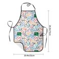 thumbnail image 6 of Zufioo Back To School Print Tie-up Apron, Unisex Kitchen Apron - Oil-proof, Stain-proof and Waterproof, Suitable for Restaurants and Service Industries-One Size, 6 of 9