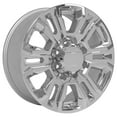 thumbnail image 3 of OE Wheels CV70A 20 Inch Rim Fits Sierra 2500/3500 Denali Style 8x165.1 20x8.5 Chrome - Hollander 5957 (1), 3 of 5