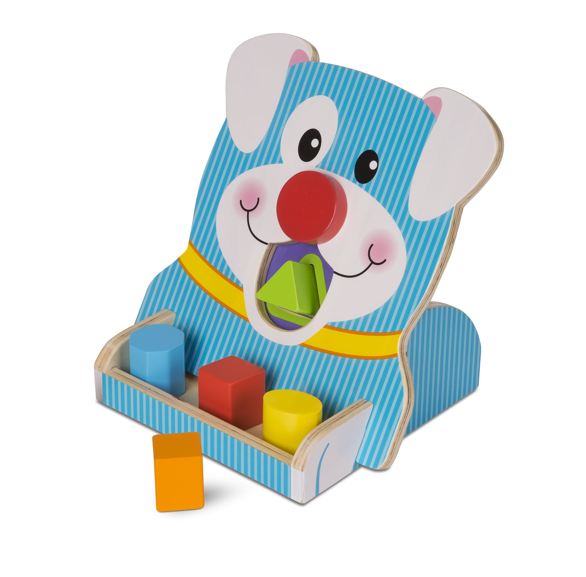 melissa and doug wooden shape sorter