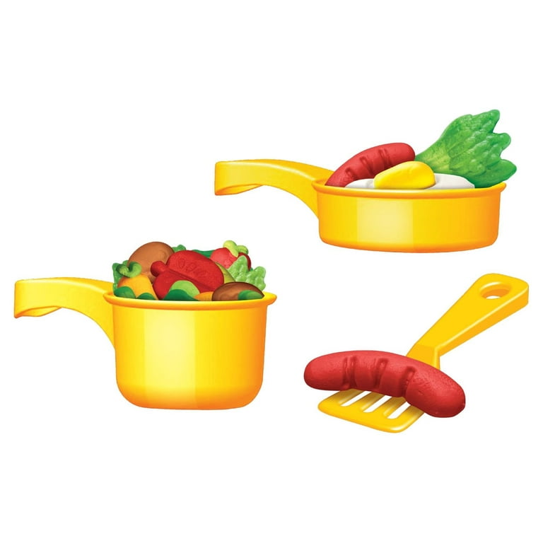 Cra-Z-Art Softee Dough Multicolor Mealtime Fun, 1 Dough Set