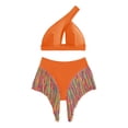 thumbnail image 1 of Conjunto de bikini para mujer, moderno, con copa acolchada, ideal para playa y piscina. L, 1 of 9