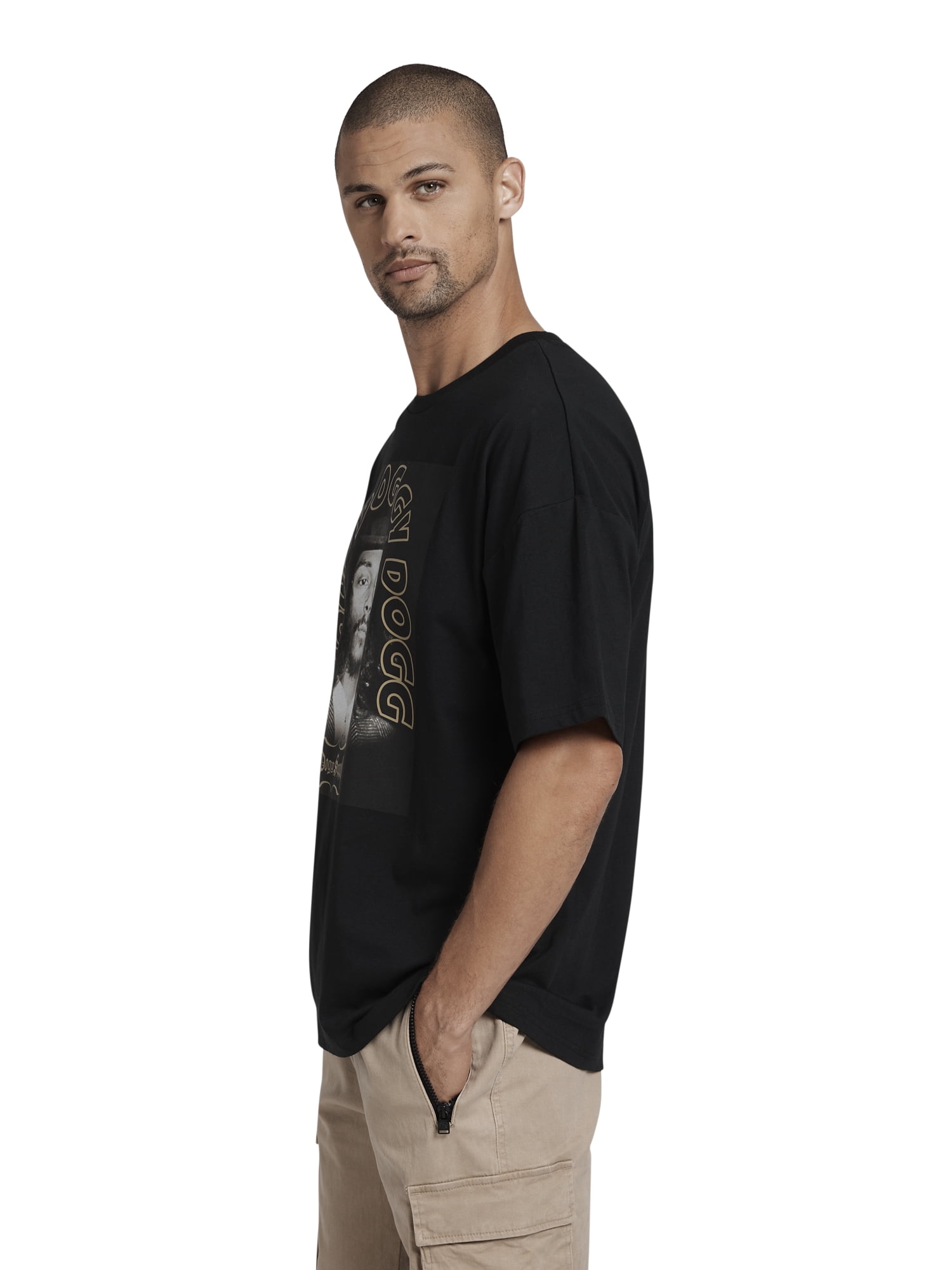 Dogg Supply by Snoop Dogg Men's & Big Men's Oversize Drop Shoulder Graphic T-Shirt, Sizes XS-3XL