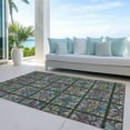 thumbnail image 6 of Addison Rugs Chantille Indoor/Outdoor Transitional Medallions Fern Washable Rectangle Rug, 8' x 10', 6 of 6