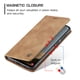 thumbnail image 5 of CaseMe Funda de Cuero para Samsung Galaxy A56 5G, Funda de Cuero con Tapa y Tarjetero con Cierre Magnético a Prueba de Golpes, Funda Protectora para Teléfono Samsung Galaxy A56 5G de 6,5 Pulgadas, 5 of 12