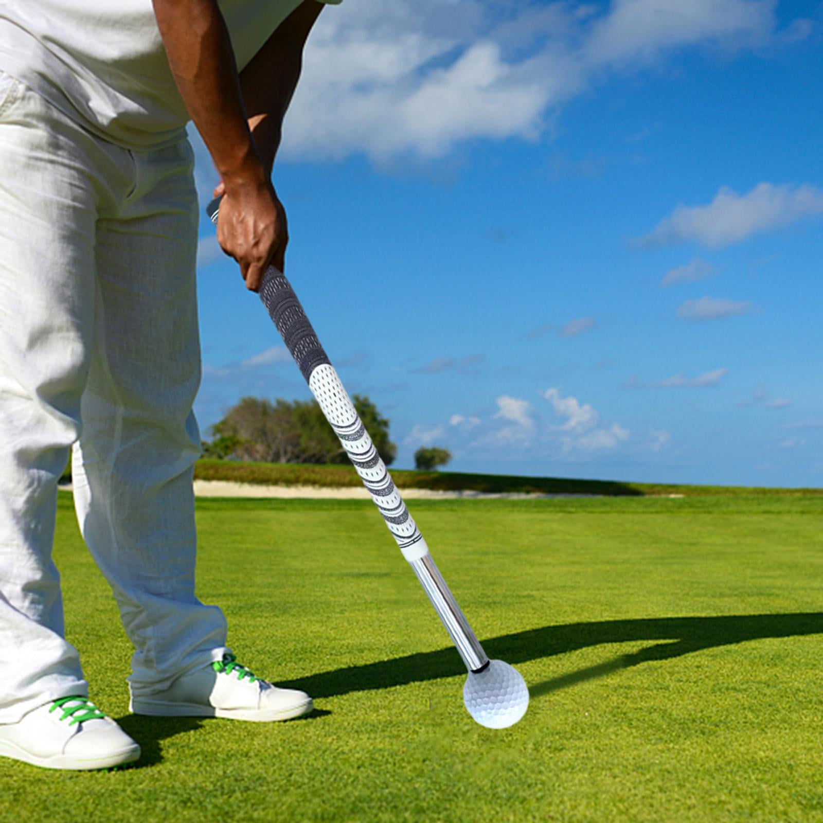 Golf Swing Trainer Golf Warm up Rod Comfortable Grip Durable Golf Swing Practice white