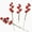 7 red berries × 20 pcs, variant on 20-Pack 7-Inch Artificial Berry Picks - Red Holly Berry Stems for Christmas Tree, Wreath Crafts, and Wedding Home Decor