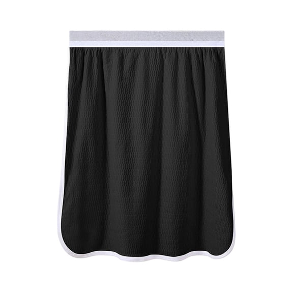 Man's Skorts Solid Color Unnoticeable Pajamas Crotch Underwear Nightgown Skirt-Pants