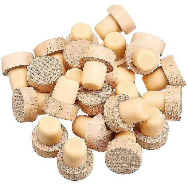 Paquete de 30 corchos para botellas de vino, corcho en forma de T, Compatible con corchos de vino