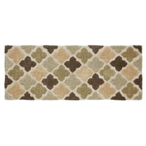 Chesapeake Alloy Khaki Bath Runner (24"x60")