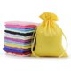 thumbnail image 2 of Bolsa de satén con cordón de satén Bolsa de almacenamiento a prueba de polvo para pelucas y joyas Bolsa de satén con cordón de satén, 2 of 6